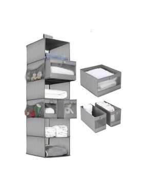 Hanging Closet Organizer and Storage Clothes/Accessory Organizer